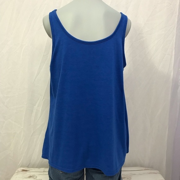 Roper Blue Arrow Screen print Tank Top Size medium - Picture 3 of 11